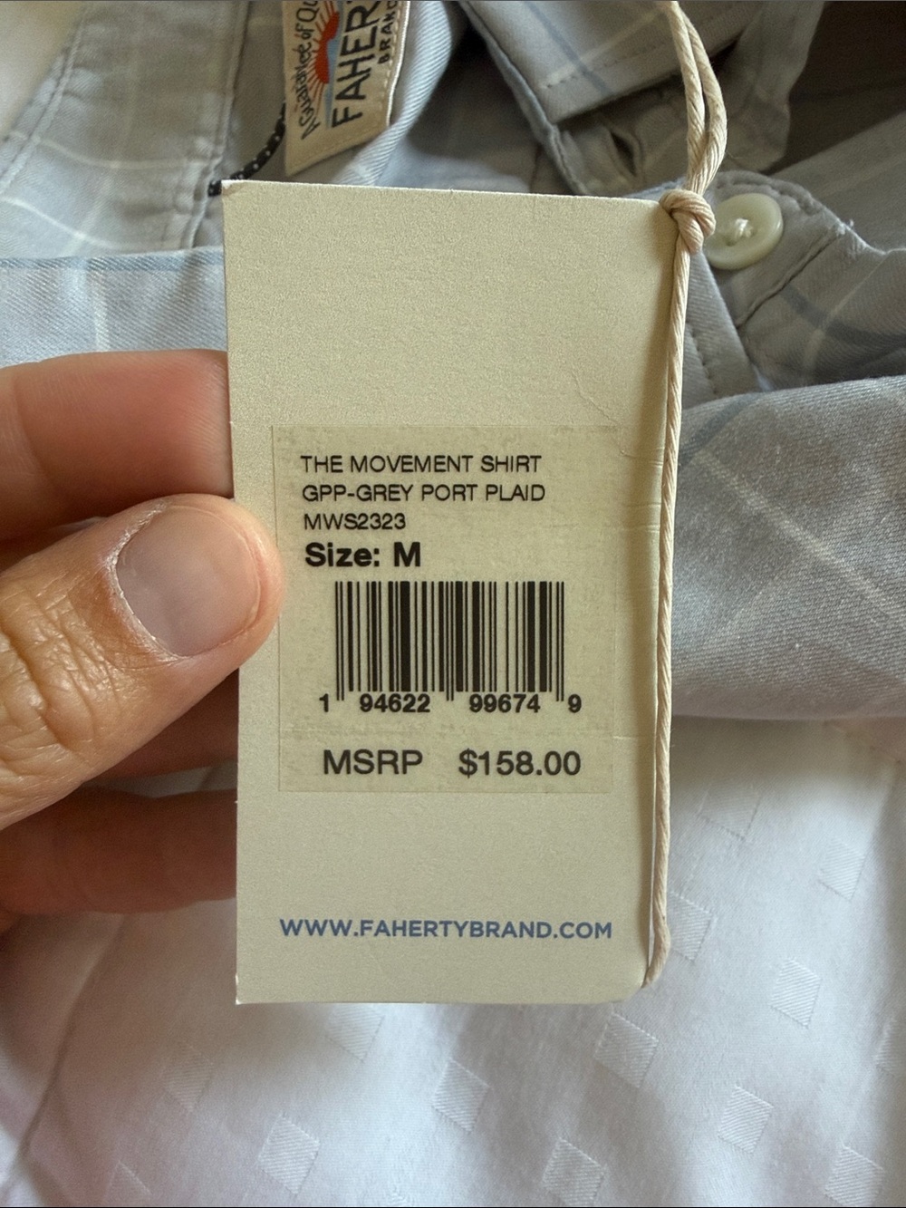 Men’s Faherty button down - Picture 5 of 7